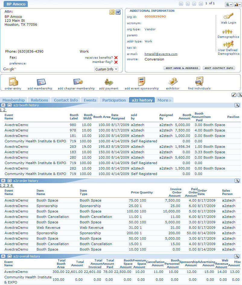 A2z history A2z history tab