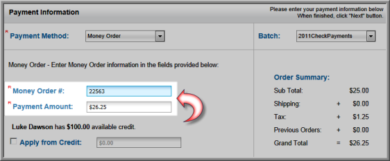 Using Money Order As A Payment Method