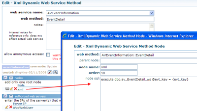 Execute Method Setup